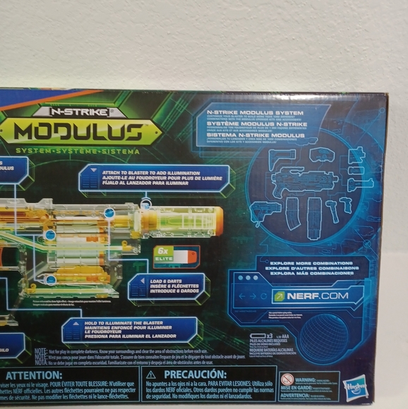 Nerf Gun Shadow ICS-6 Clip Blaster - Picture 4 of 5